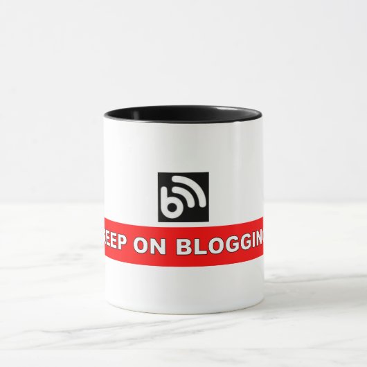 CONTINUEZ À BLOGUER DE LA Mug (Centre)
