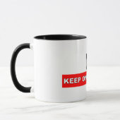 CONTINUEZ À BLOGUER DE LA Mug (Gauche)