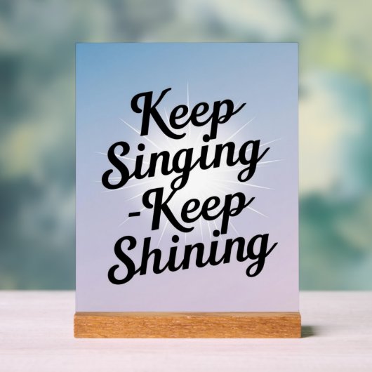 Continuez à chanter, continuez à briller option 2 (Neutre)