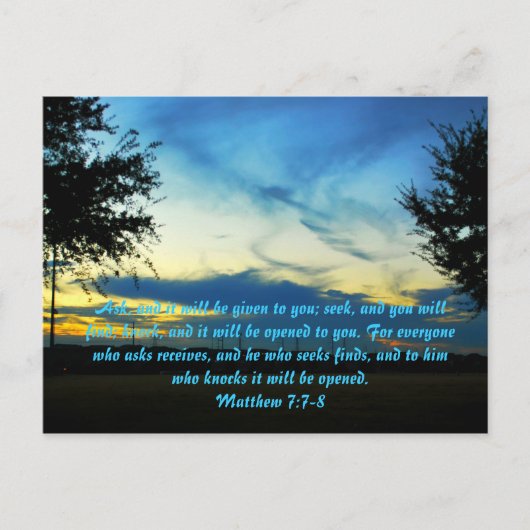 Continuez À Demander, Chercher, Toucher Carte Post (Devant)