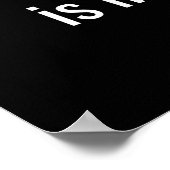 Continuez à pousser - Poster Motivational (Coin)