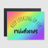 Continuez à rechercher Rainbows carte magnétique (Devant / Derrière)