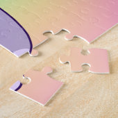 "Continuez À Regarder !" Puzzle positif arc-en-cie (Côté)