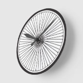 Continuez à rouler... Horloge du vélo (Angle)