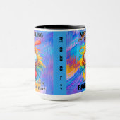 "Continuez À Rouler Les Yeux" Amusante Mug De Poul (Centre)