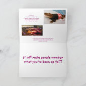 Continuez à sourire... Alligator Dans La Carte Lun (Intérieur)