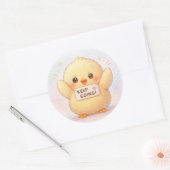 Continuez Alma Mignon Autocollant Poulet (Enveloppe)