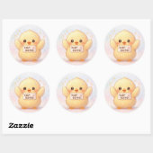 Continuez Alma Mignon Autocollant Poulet (Feuille)