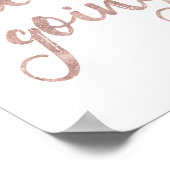 Continuez - Poster de la Parties scintillant Rose  (Coin)