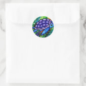 "Continuez !" Stickers Tortue de mer et Baby (Sac)