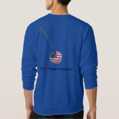 Continuez sur le Sweatshirt de Trumpin (Dos)