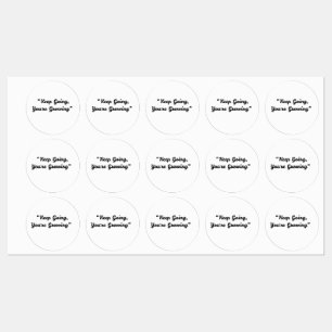 Continuez votre croissance - Sticker motivationnel