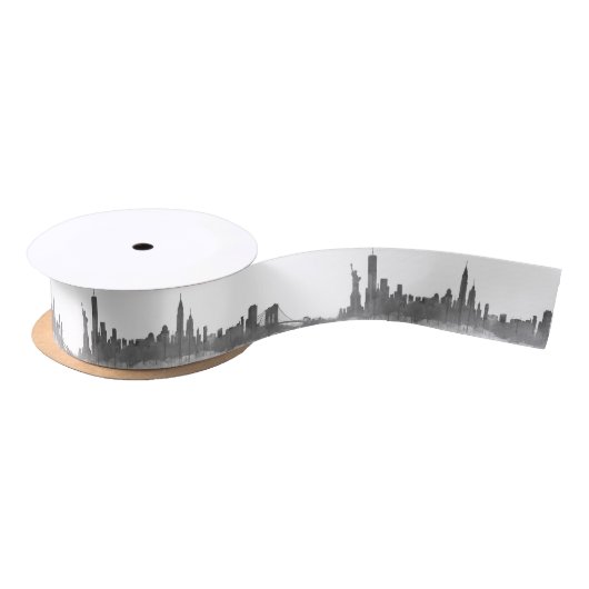 Continuous Border Skyline NYC New York Skyline Lint (Spoel)
