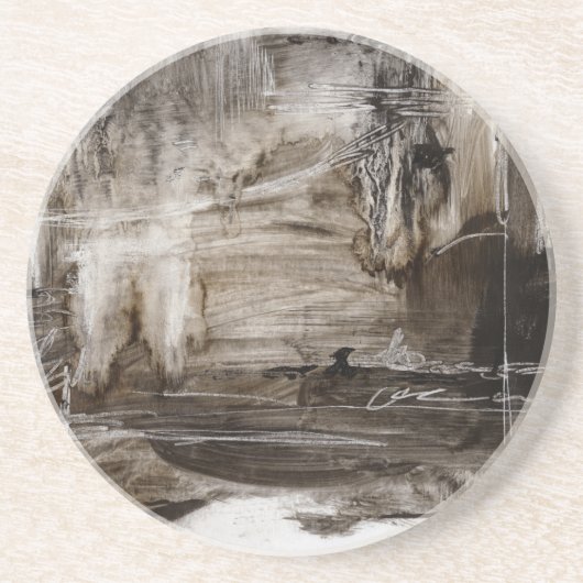 Continuüm I Zandsteen Onderzetter (Voorkant)