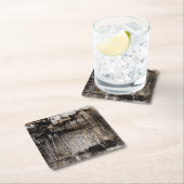 Continuüm II Vierkante Kartonnen Onderzetter (Insitu)