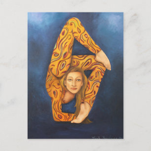 Contortionist 2 briefkaart