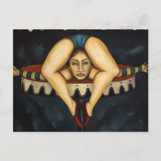 Contortionist Briefkaart (Voorkant)