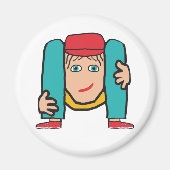 Contortionist Magneet (Voorkant)