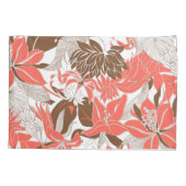 Contour Hawaii Tropical Lily en Protea Floral Kussensloop (Achterkant)