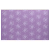 Contour lilas de fleur sur le tissu pourpre (Fat Quarter)