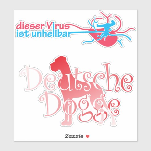 Contour Sticker Image Grande Danse (Feuille)