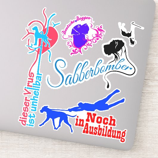 Contour Sticker Image Grande Danse (Détail)