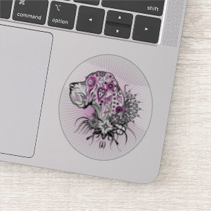 Contour Sticker tatouage Grande Danse