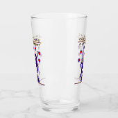 Contra Dance Bierglas Glas (Links)