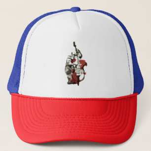 Contrabas-speler Trucker Pet