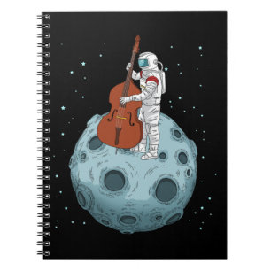 Contrabass Jazz Music Upright Bass Double Bass Notitieboek