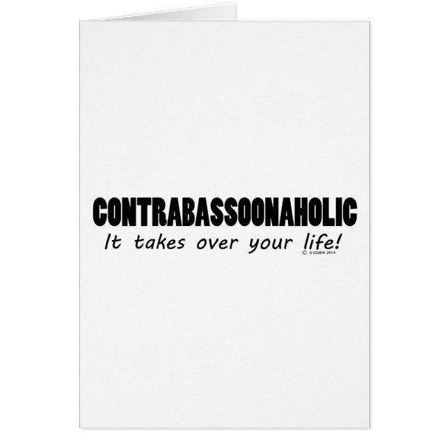 Contrabassonafolic life (Voorkant)