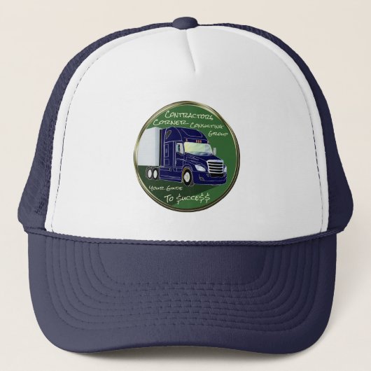 Contractanten Corner Consulting Group Trucker Pet (Voorkant)