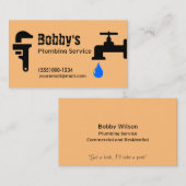 Contractanten die de Dienst van het Chrome Ontwerp Visitekaartje (Voorkant / Achterkant)