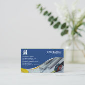 Contractor Construction Trade Skills Visitekaartje (Staand voorkant)