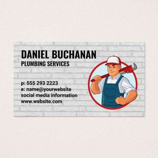 Contractor | Plumber Logo (Devant)