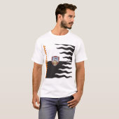 Contrada della Lupa (She-Wolf) Palio T-shirt (Voorkant volledig)