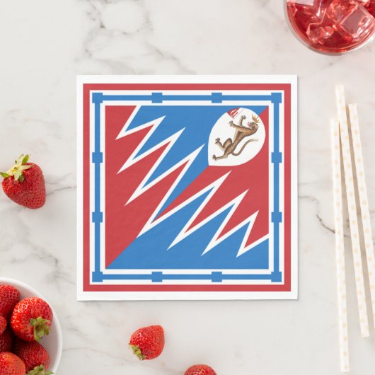 Contrada della Pantera (Panther) Palio di Siena Servet (Insitu)