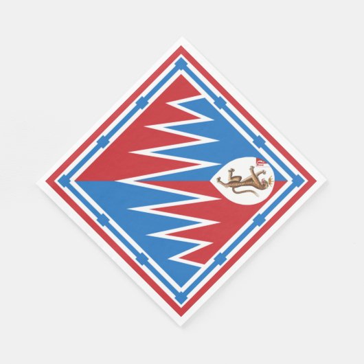 Contrada della Pantera (Panther) Palio di Siena Servet (Hoek)