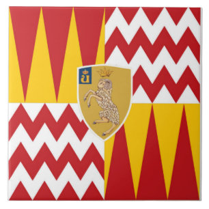 Contrada di Valdimontone (Valley of the Ram) Tegeltje
