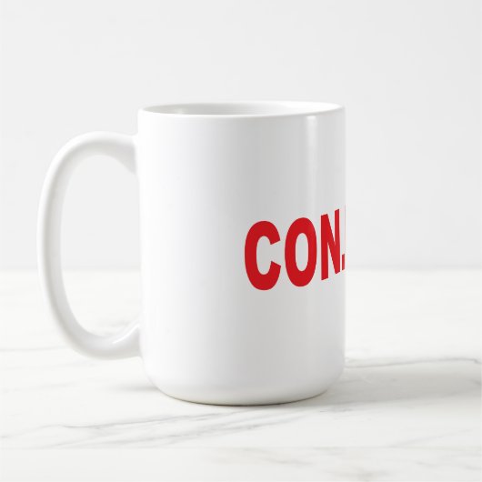 Contrario Mug (Gauche)