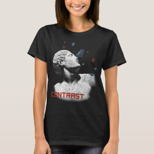 Contrast - Brutalistisch streetwear design T-shirt