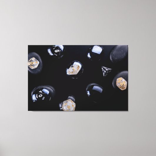 Contrast Dice Canvas Afdruk (Voorkant)