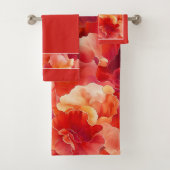 Contraste Abstrait d'inflammation florale (En situation)
