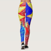 Contraste Leggings (Dos)