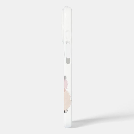 Contraste minimal Art Abstrait iPhone 16 Coque (Verso / Gauche)