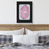 Contraste Vif : Impression Abstraite Géométrique M (Insitu(Chambre))