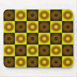 Contrasterende Abstracte mozaïek Tegels - Muismat