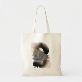Contrasterende minimale Abstracte illustraties Tote Bag