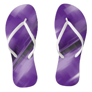 Contrasterende violette verdwijnende vormen teenslippers