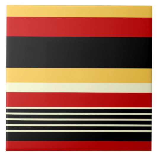 Contrastgeel met rood tegeltje (Voorkant)